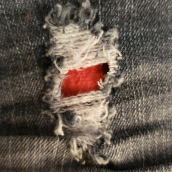 Jean Peak~a~Boo Shorts! - Picture 2 of 5